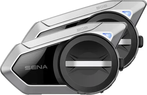 Système de communication SENA 50S Duo (x2) pour moto - Son Harman Kardon