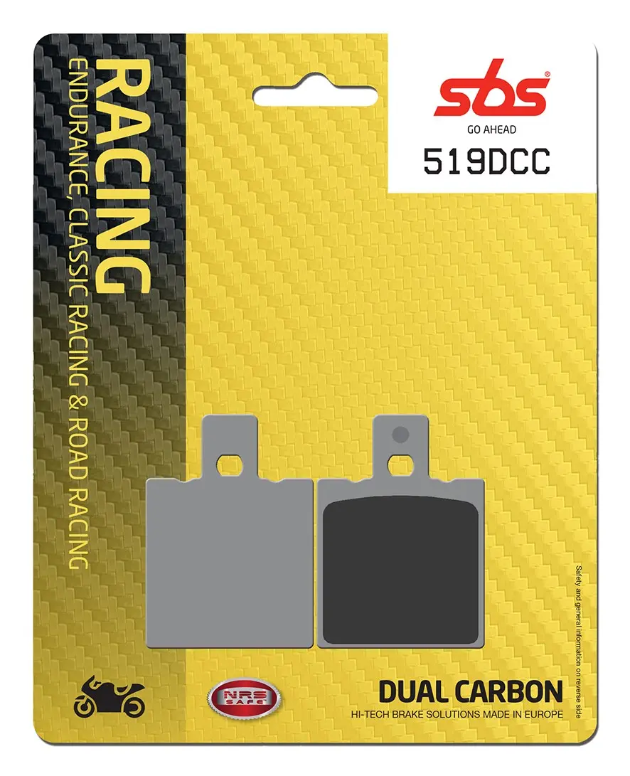 SBS 519DCC 후면 브레이크 패드