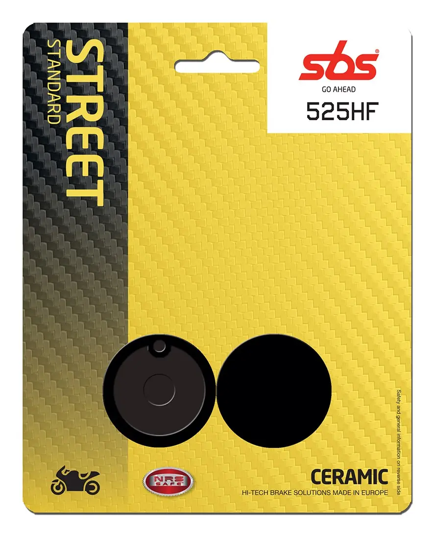 SBS 525HF 후면 브레이크 패드