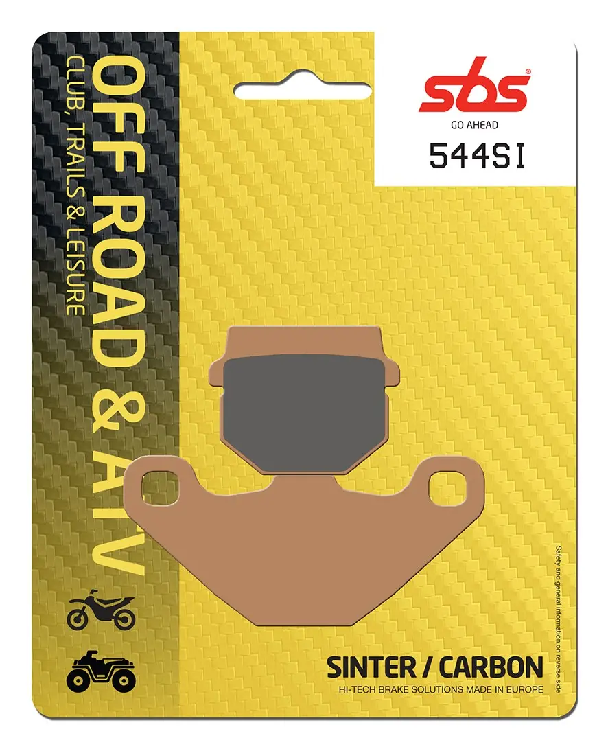 Plaquettes de frein arrière SBS 544 SI