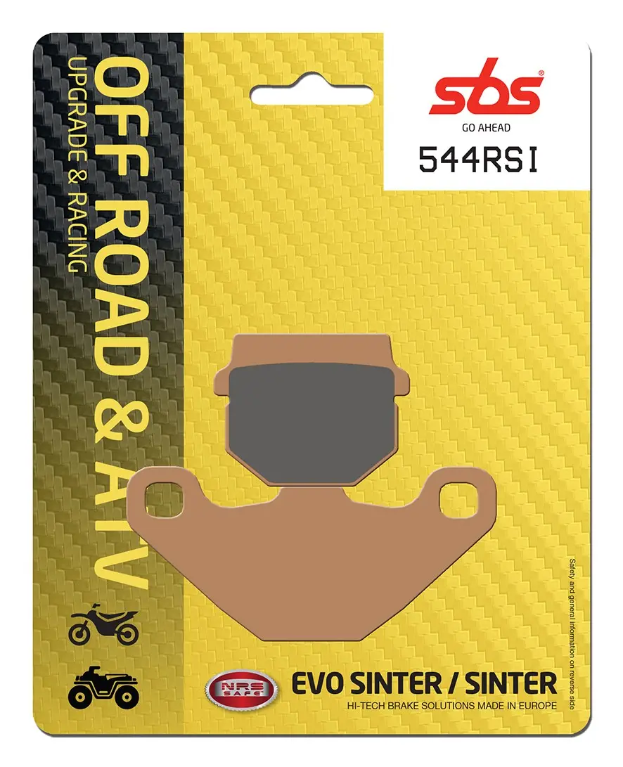 Plaquettes de frein arrière SBS 544RSI