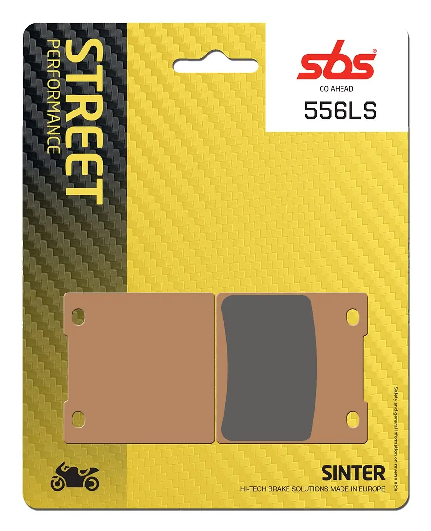 SBS LS Street Excel 소결 리어 브레이크 패드