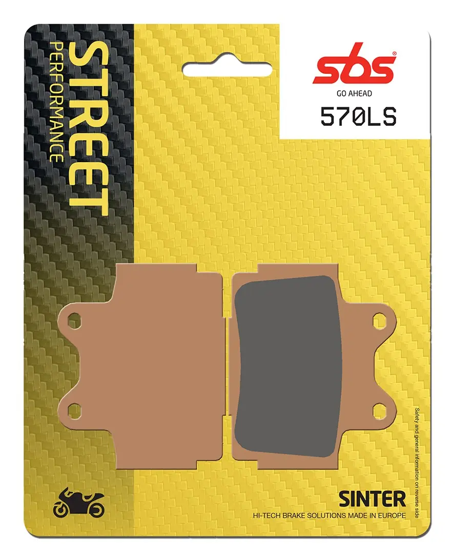 リアブレーキパッド SBS 570 (LS)