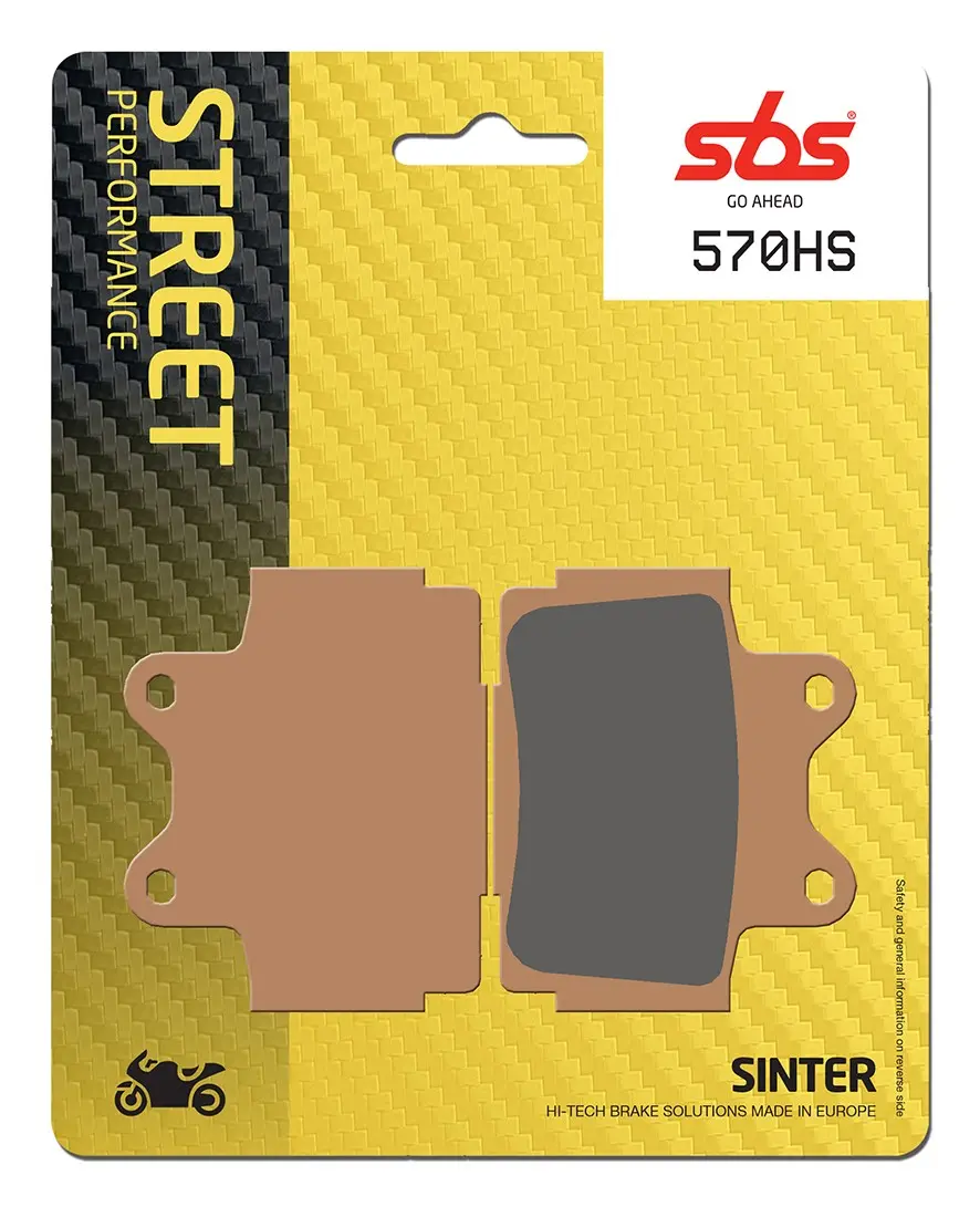 SBS 570 (HS) 후면 브레이크 패드