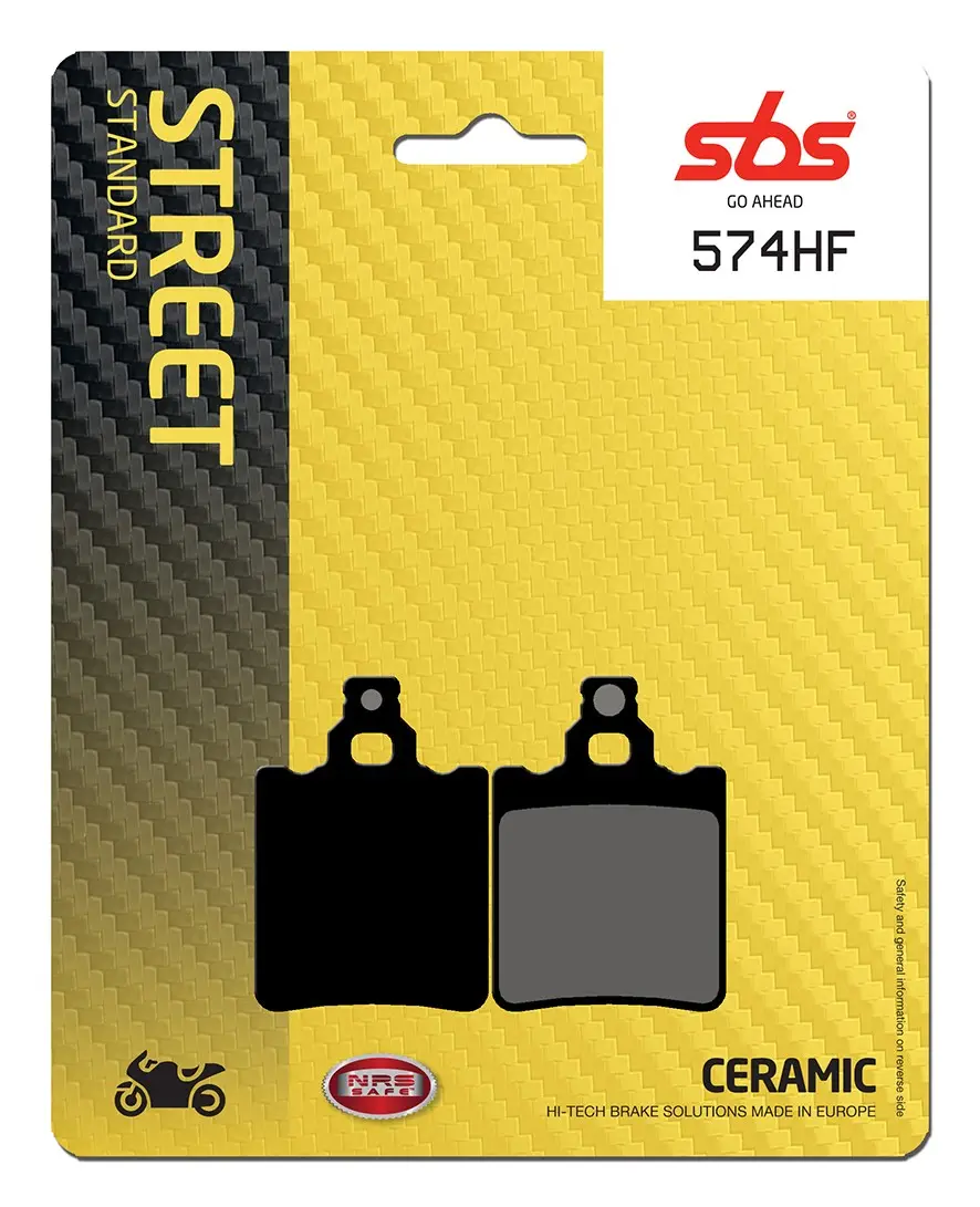 SBS 574HF 리어 브레이크 패드