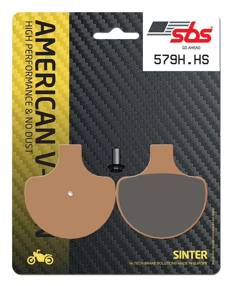 Plaquettes de frein en métal fritté SBS pour Harley/Buell