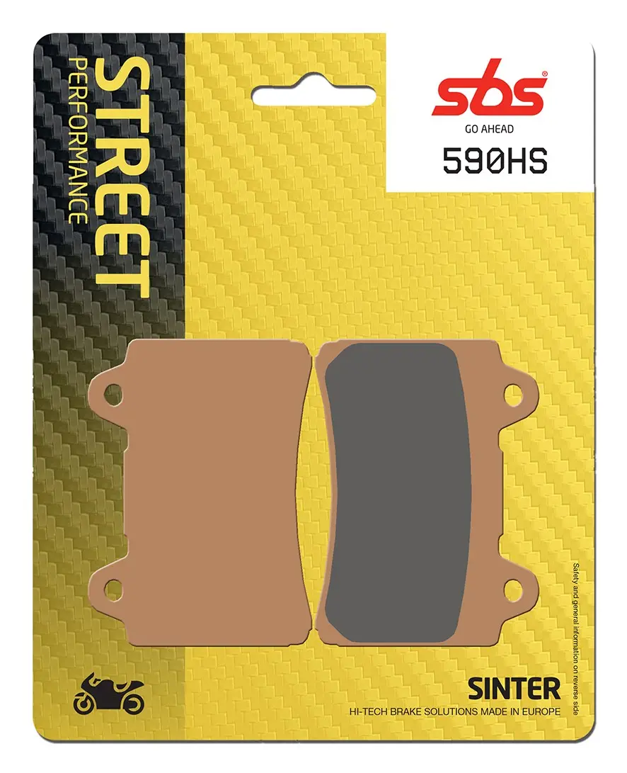 Тормозные колодки задние SBS 590 (HS)