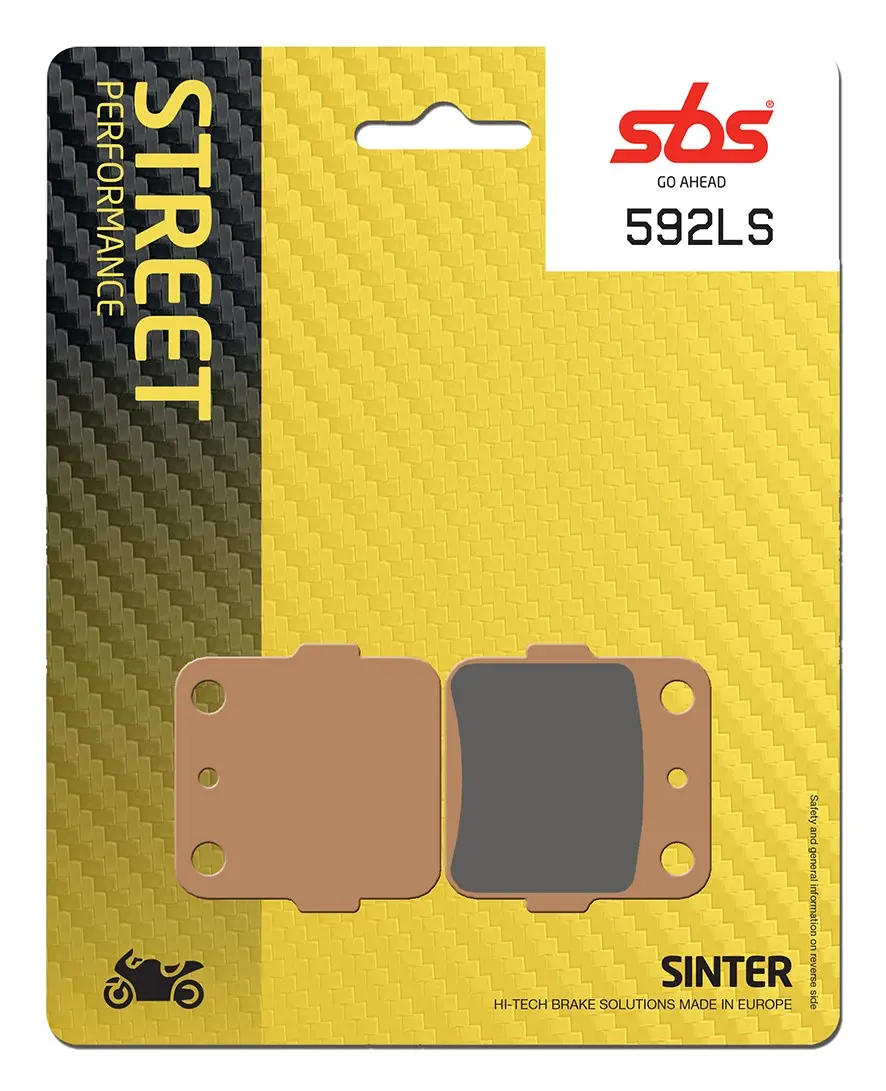 Plaquettes de frein arrière SBS 592LS