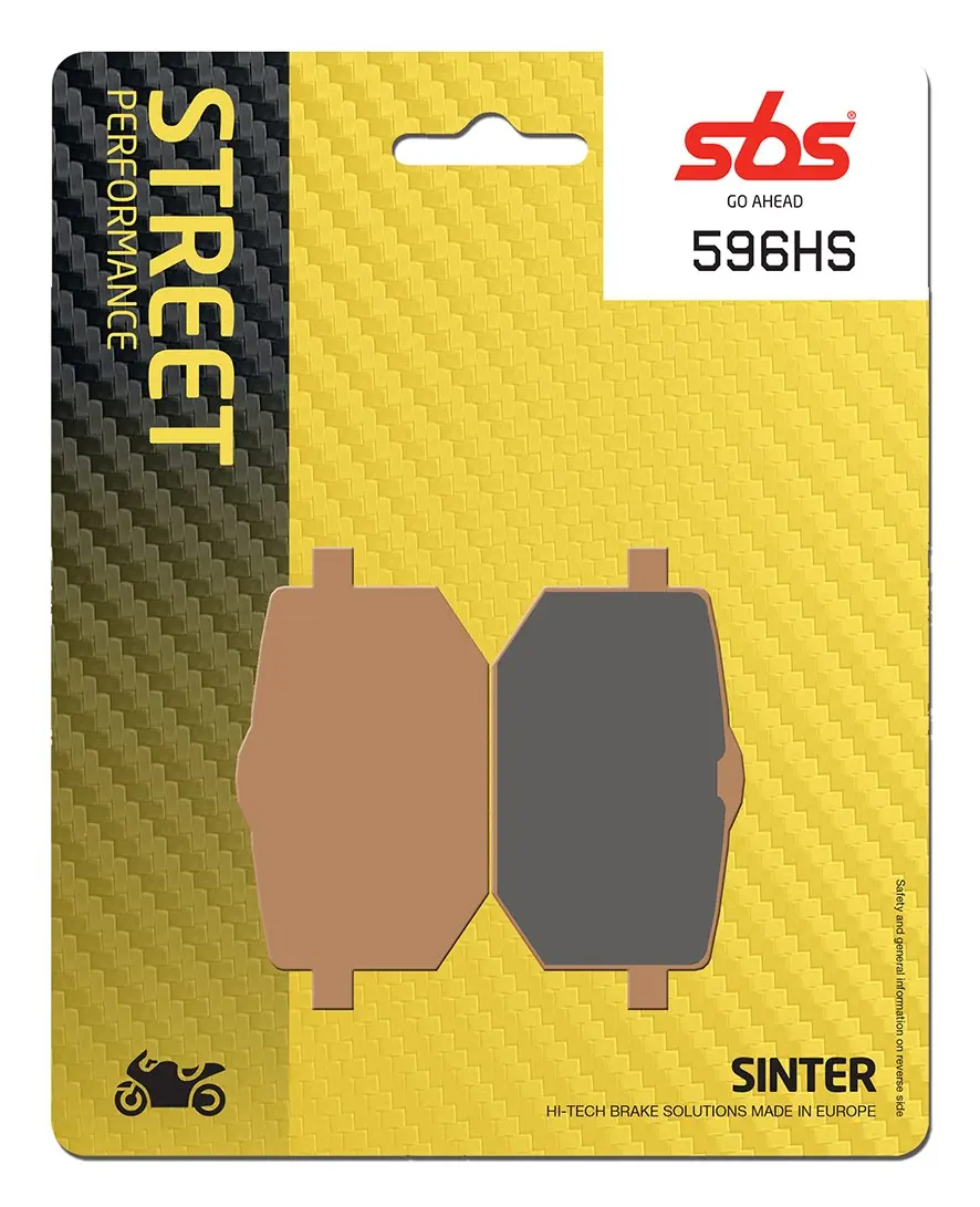 SBS 596(HS) 후륜 브레이크 패드