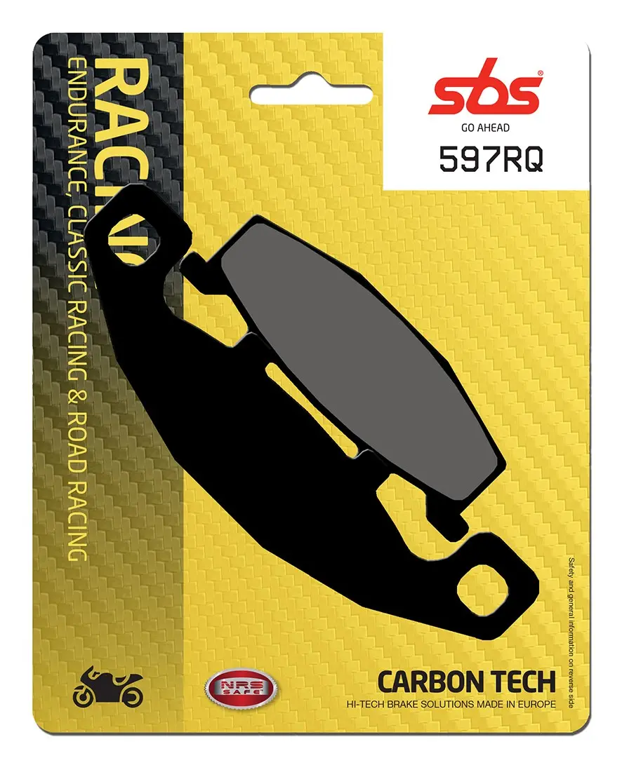 Plaquettes de frein arrière SBS 597RQ