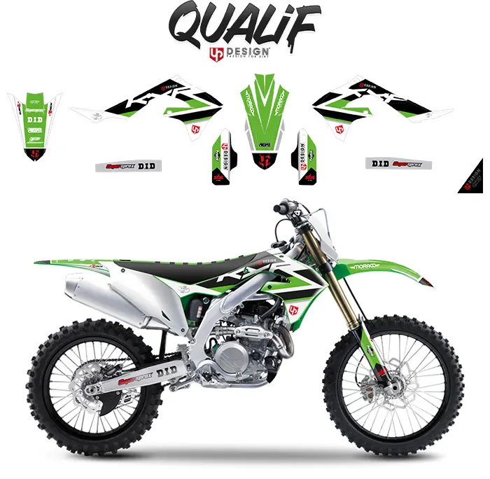 Dekorsatz UP Qualif Kawasaki KXF 250 2017-2020