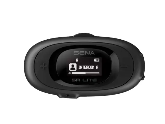 Système de communication SENA 5R LITE pour moto avec écran LCD