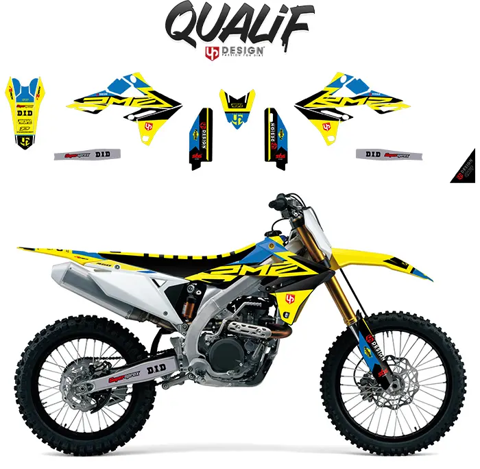 Kit Décoration UP Qualif Suzuki RMZ 450 2008-2017
