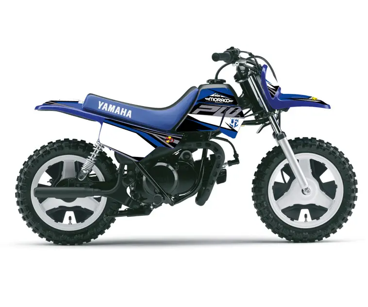 Kit Déco UP IRON YAMAHA PW 50 bleu