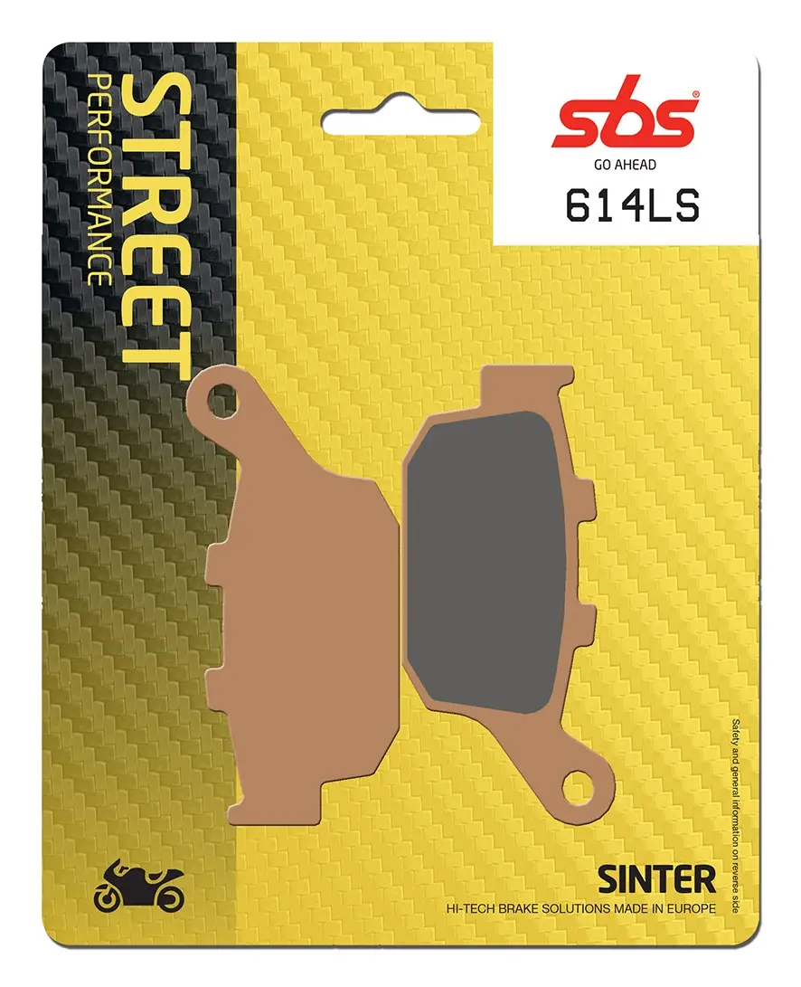 SBS LS Street Excel 焼結式 リアブレーキパッド