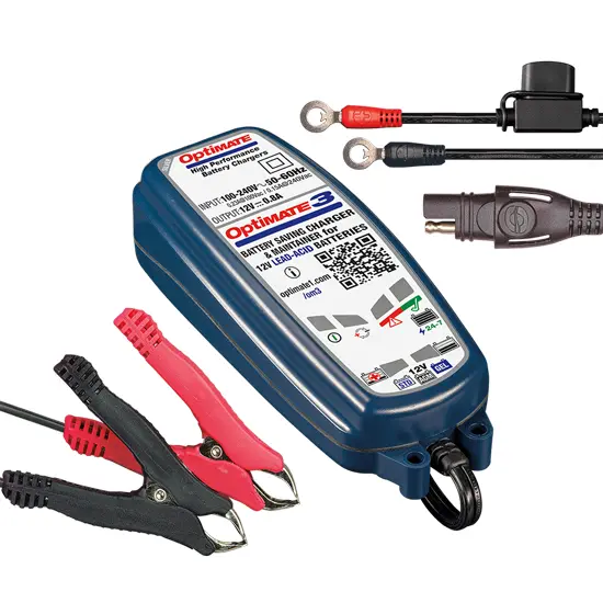 Ladegerät OptiMate 3 12V 0.8A TM 430 — Ansicht 4