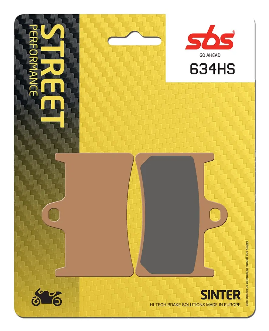 Plaquettes de frein arrière SBS 634 (HS)