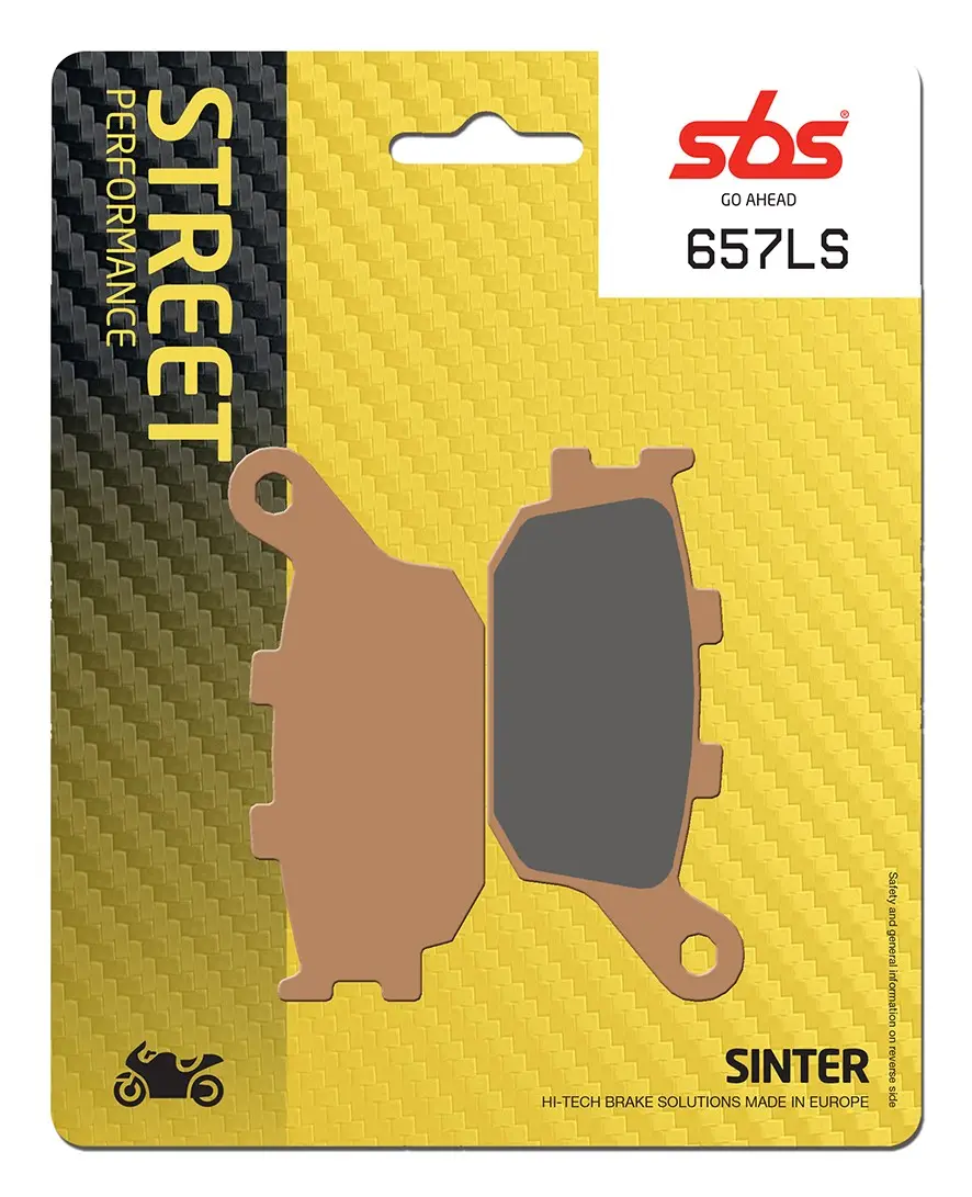 SBS 657 (LS) リアブレーキパッド