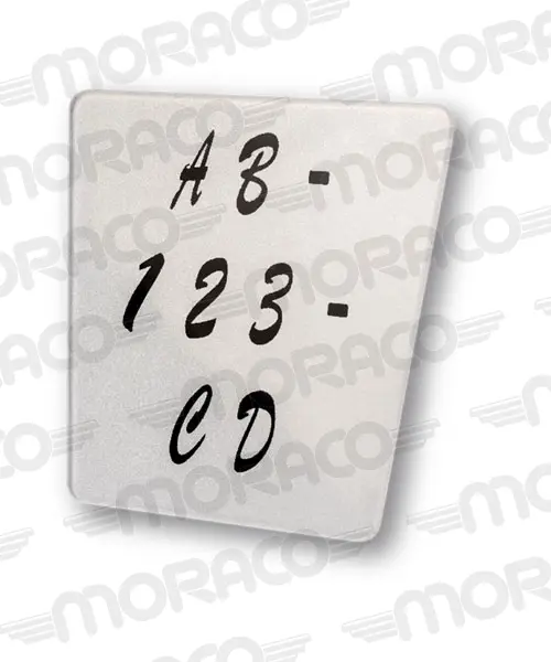 Plaque Moto Tuning 100*100 SPM