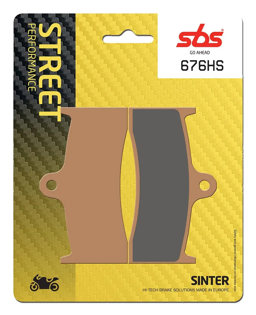 SHS بریک پیڈز SBS سِنٹرڈ میٹل Harley/Buell کے لیے