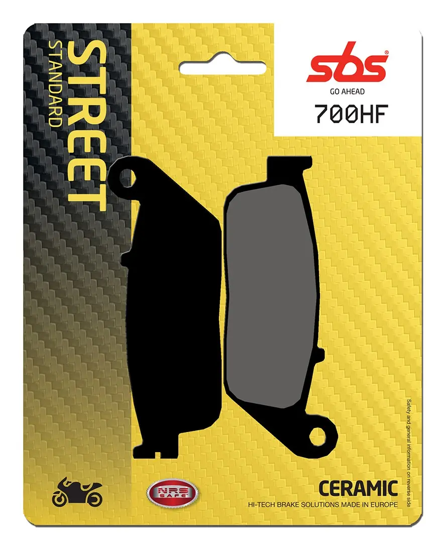 SBS 700HF ریئر بریک پیڈز