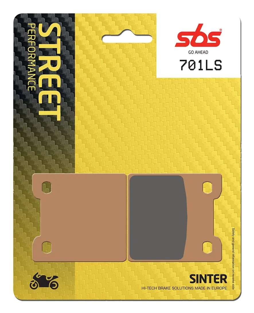 SBS 701(LS) 후면 브레이크 패드