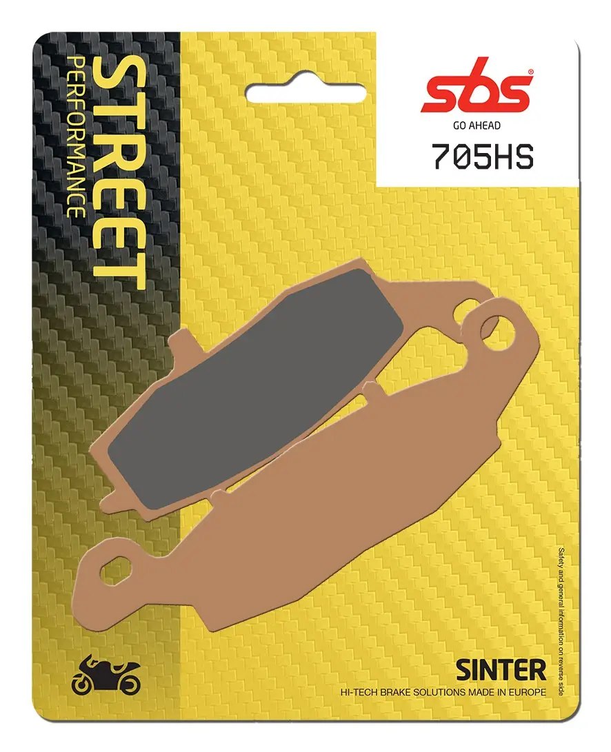 SBS 705(HS) 후면 브레이크 패드