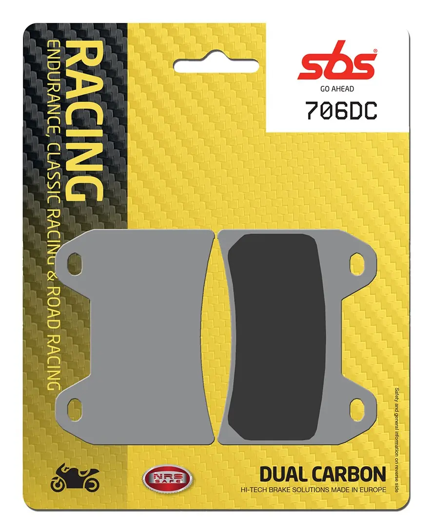 SBS 706DC 후면 브레이크 패드