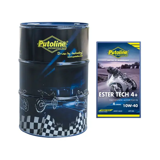Huile moteur Putoline 10W40 synthétique complet Ester Tech - Bidon 60L