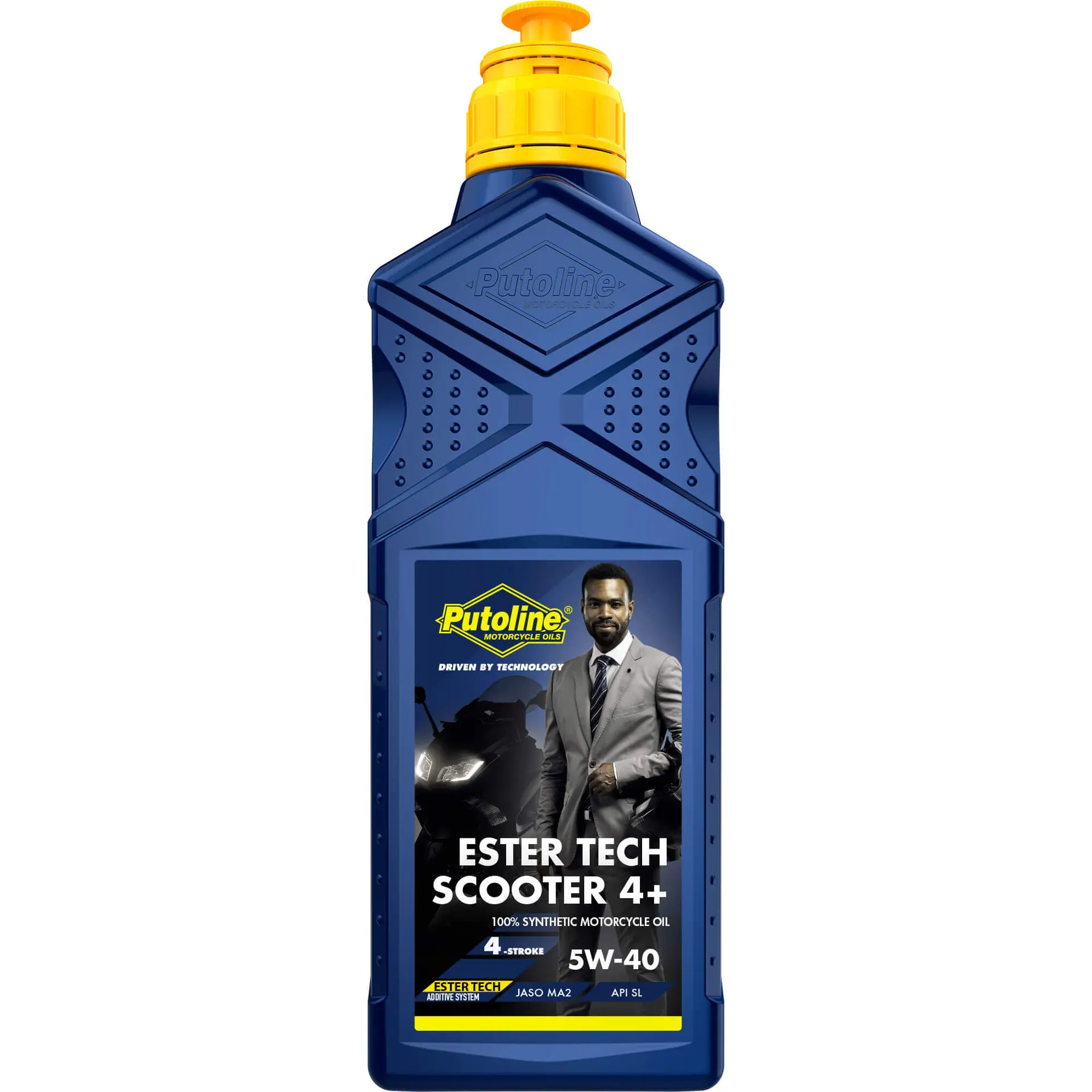 زيت محرك Putoline 5W40 اصطناعي Ester Tech 4+ 1 لتر — الزيوت