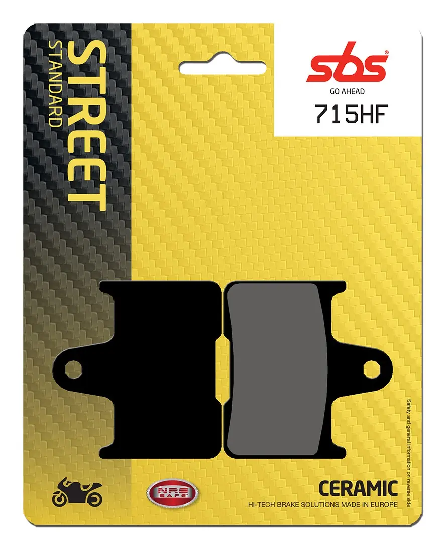 بریک پیڈز SBS سیرامک آرگینک HF Street