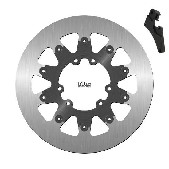NG BRAKES Σετ Δίσκου Πλωτής Αναρτήσης Στερεού και Στηρίγματος Πίσω Φρένου