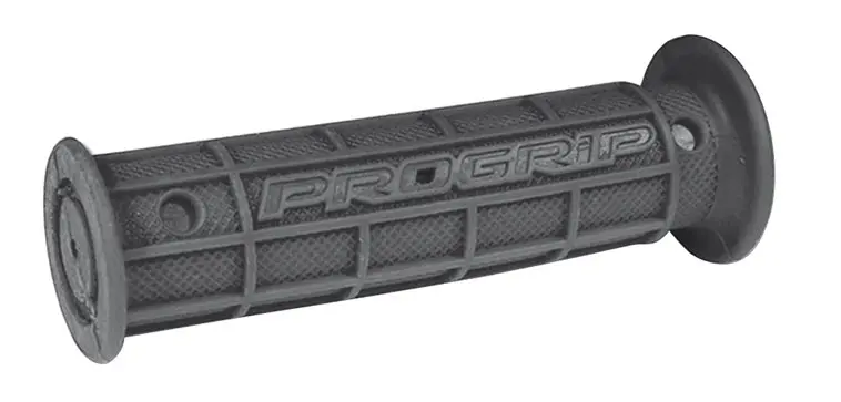 غطاء مقبض Progrip 726 مزدوج الكثافة أسود مغلق الطرف 125 ملم (زوج) — المنظر 2