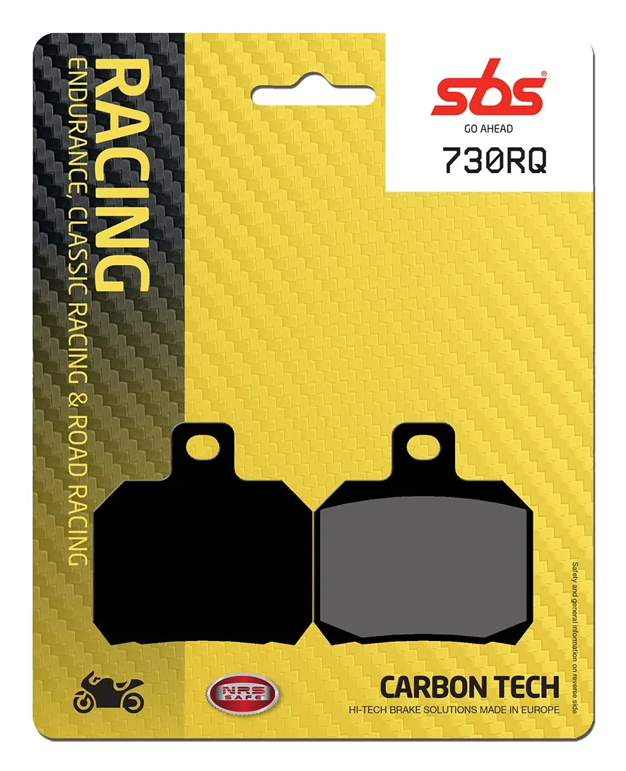 Plaquettes de frein SBS technologie carbone Road Racing RQ