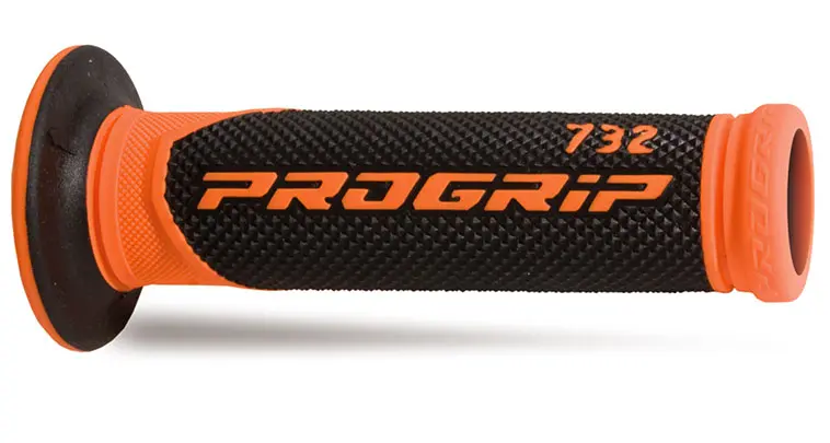 Poignées PROGRIP 732 Orange/Noir 22/25