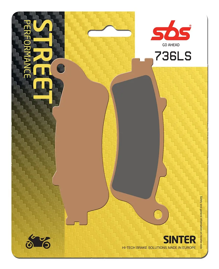 SBS LS Street Excel 소결 후륜 브레이크 패드