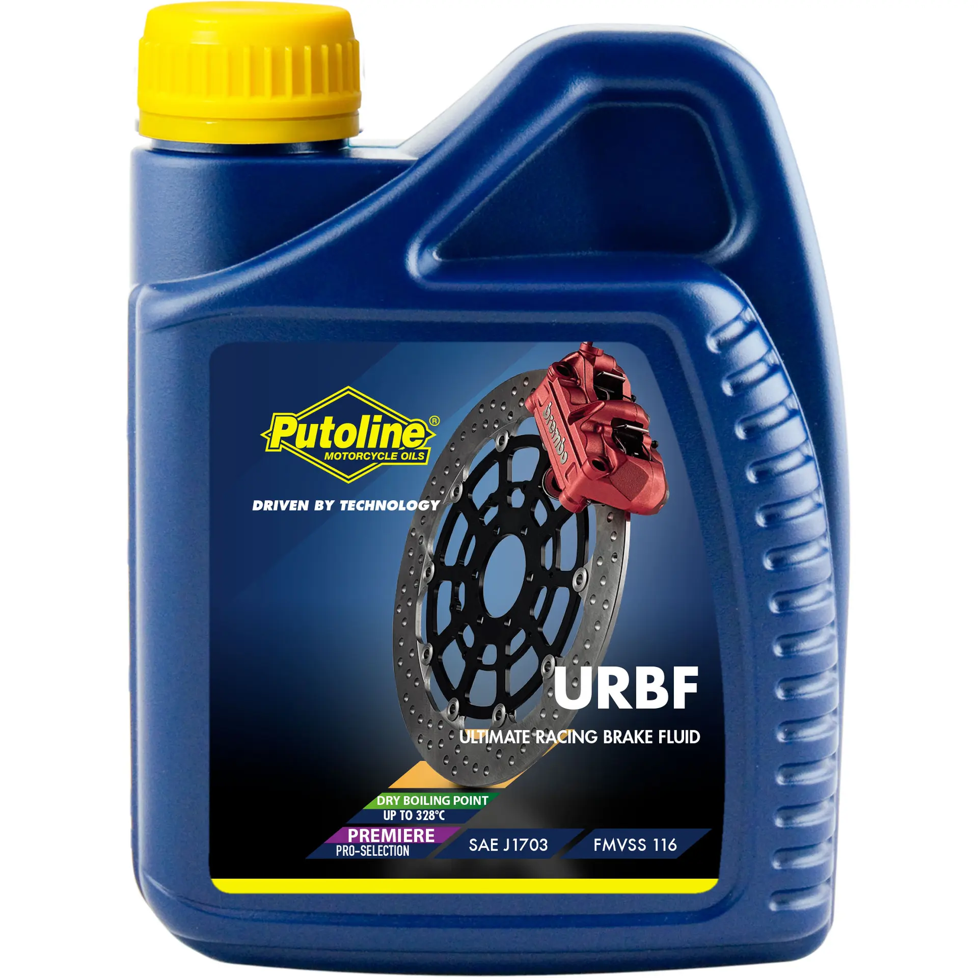 Liquide de frein Putoline DOT4 URBF 500 ml