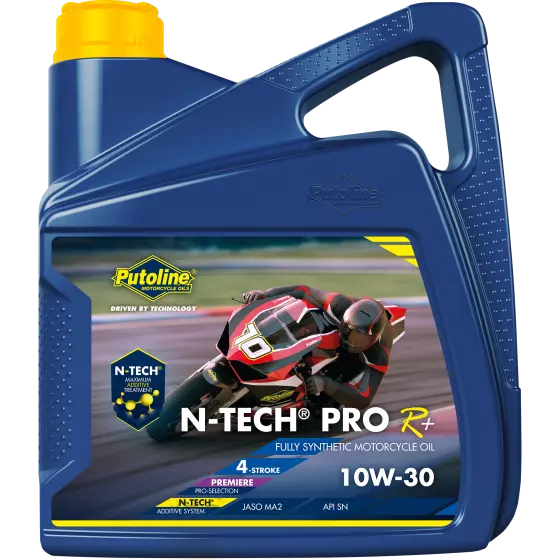 Huile moteur 4 temps Putoline N-Tech Pro R+ 10W-30 - 4L
