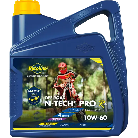 زيت رباعي الأشواط Putoline N-Tech Off Road 10W-60 4 لتر