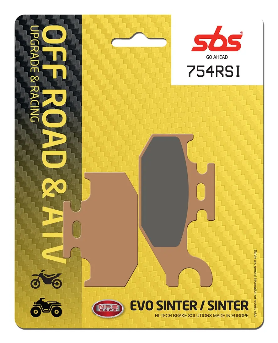 Bremsbeläge hinten SBS 754RSI