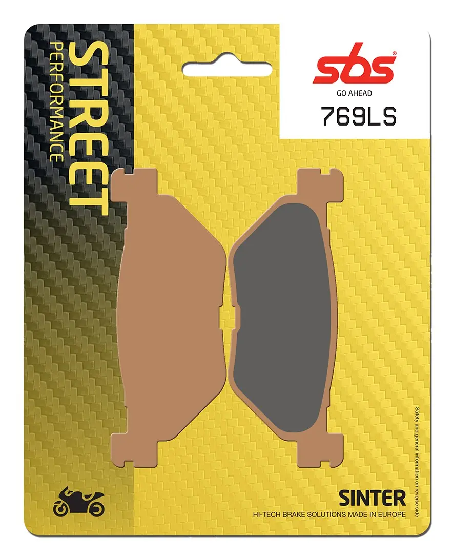 Plaquettes de frein arrière SBS 769 (LS)