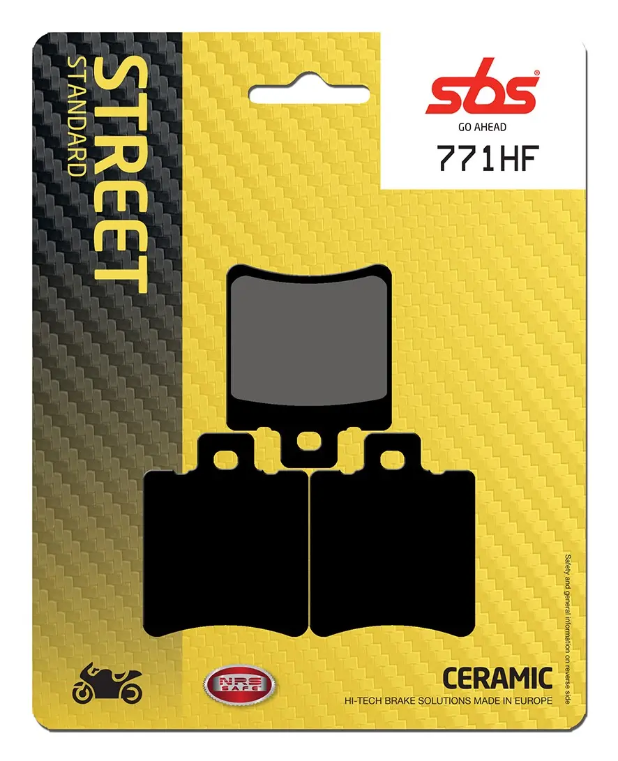 SBS 771 HF arka fren balatası