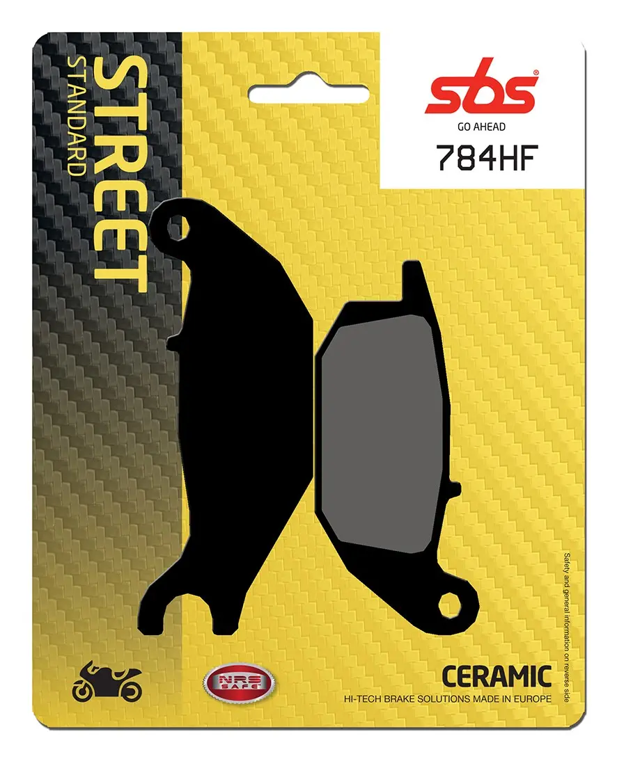 Plaquettes de frein arrière SBS 784HF