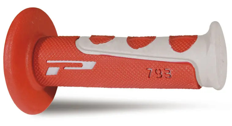 Poignées PROGRIP 793 Gris/Rouge 22/25