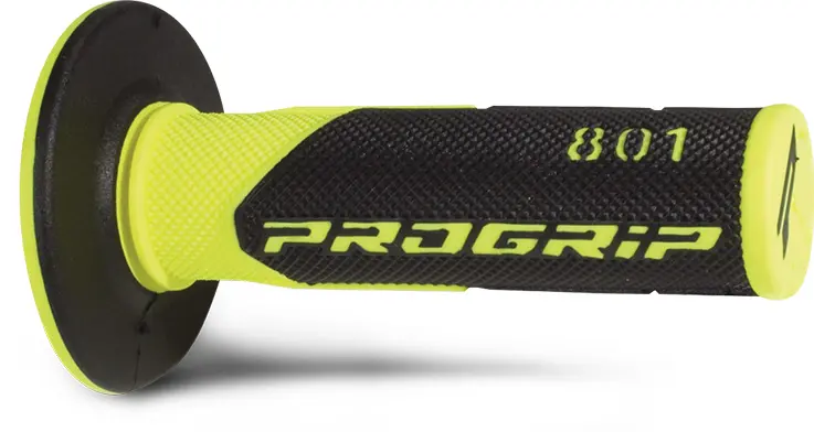 PROGRIP হ্যান্ডেল গ্রিপ আর্ট ৮০১ এমএম ২২/২৫ এসএইচ ৫৮/১৫ ফ্লুরোসেন্ট হলুদ/কালো — 2তম ভিউ