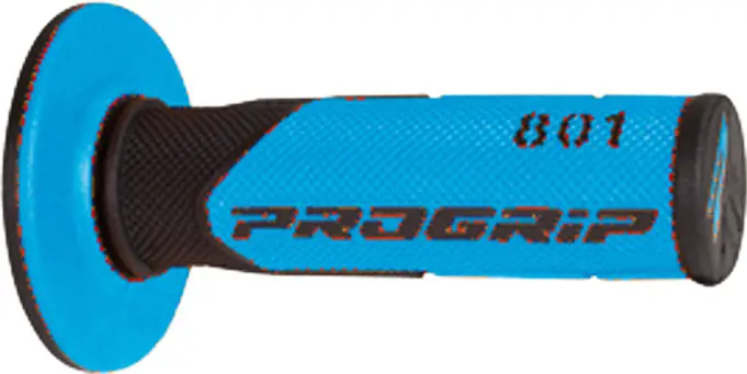 Poignées PROGRIP 801 Noir Bleu Clair 22/25