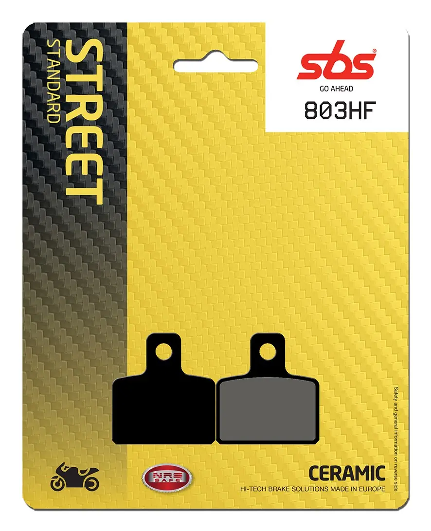 Plaquettes de frein arrière SBS 803HF