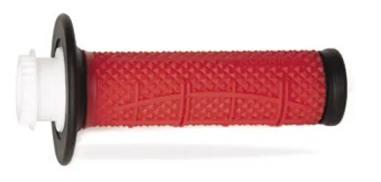 Revêtement de poignée Progrip 809 simple densité noir-rouge fermé 115 mm lock-on