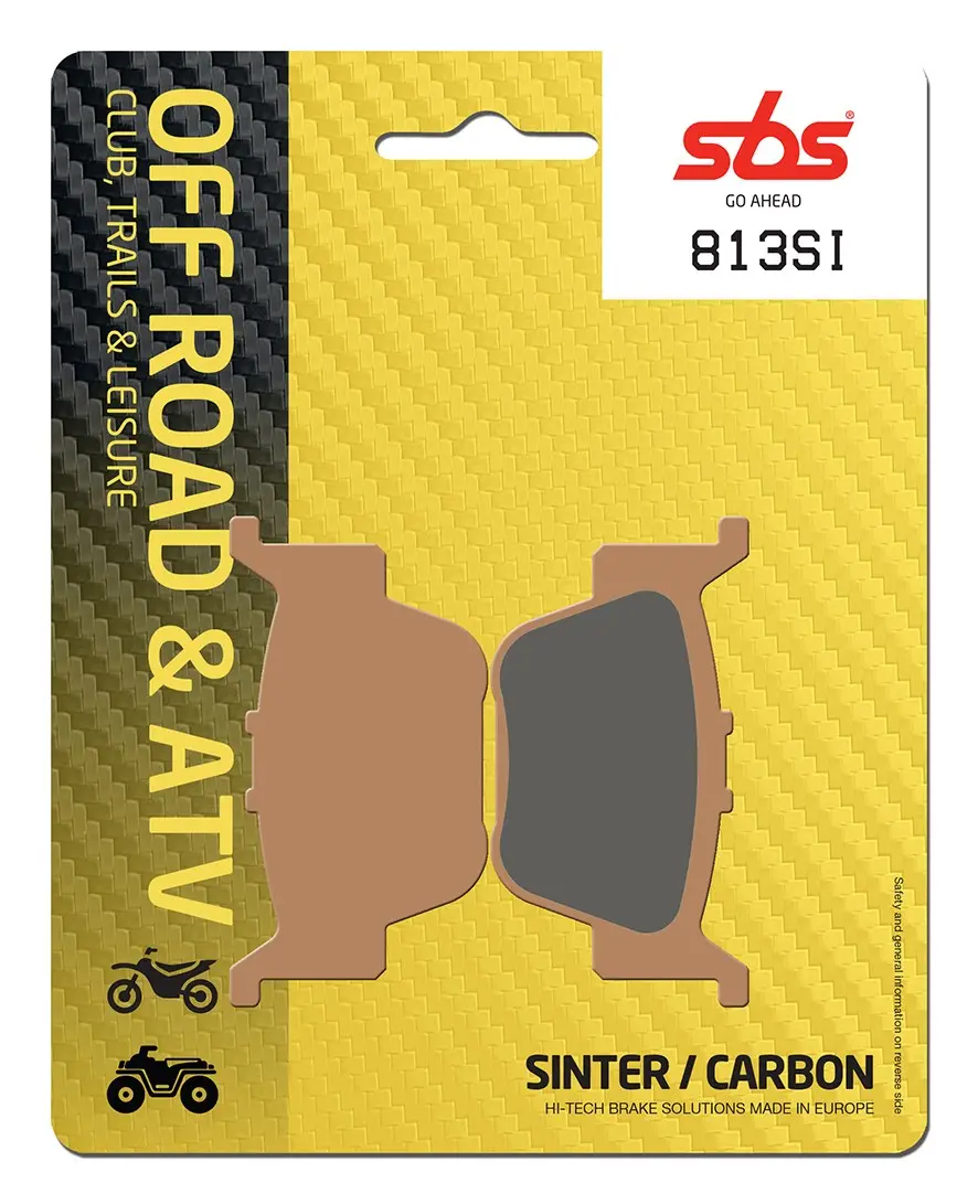 Plaquettes de frein frittées SBS SI Offroad