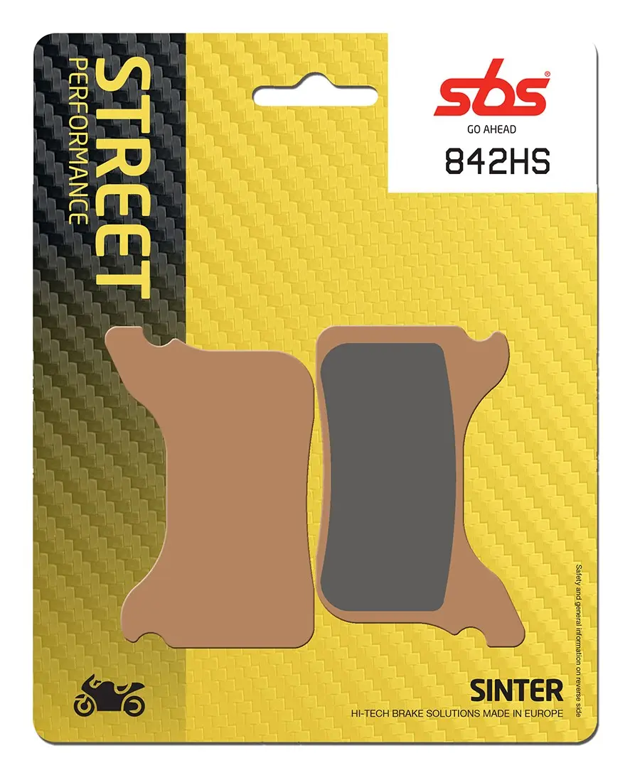 SBS HS ストリート エクセル 焼結 フロントブレーキパッド